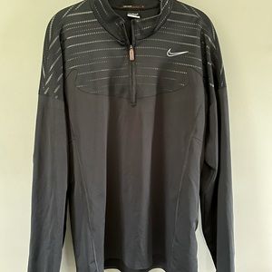 Nike tiger woods collection golf long sleeve pullover jacket hoodie shirt Large